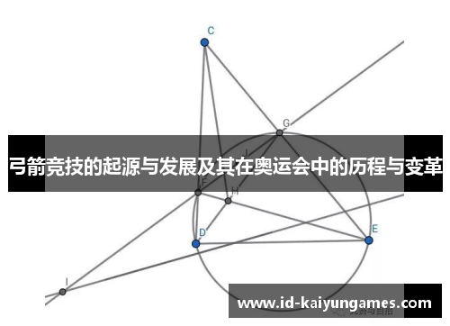 弓箭竞技的起源与发展及其在奥运会中的历程与变革