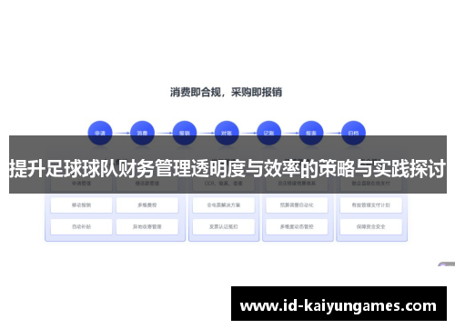提升足球球队财务管理透明度与效率的策略与实践探讨